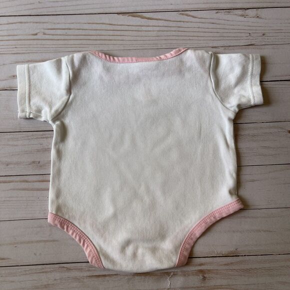 Nannette Baby Girl 2 Piece Bodysuit & Pink Floral Pants Set 0‑3M 100% Cotton - Picture 8 of 13
